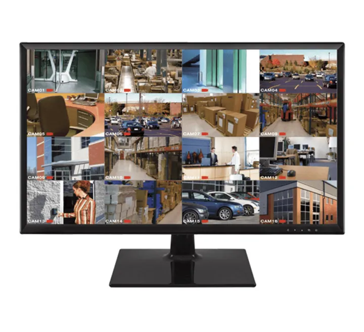 CCTV monitor with multiple feeds